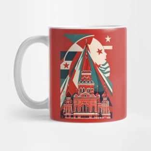 Soviet union Moscow art Mug